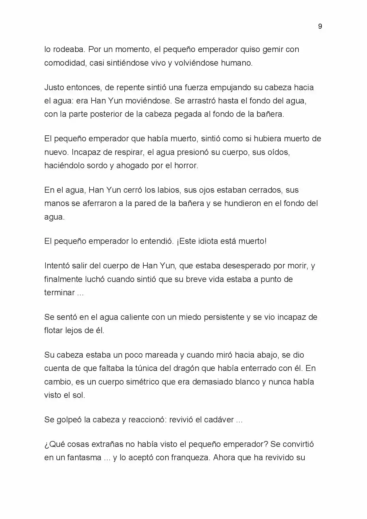 Spoiled (Novela) capítulo 1, página 9