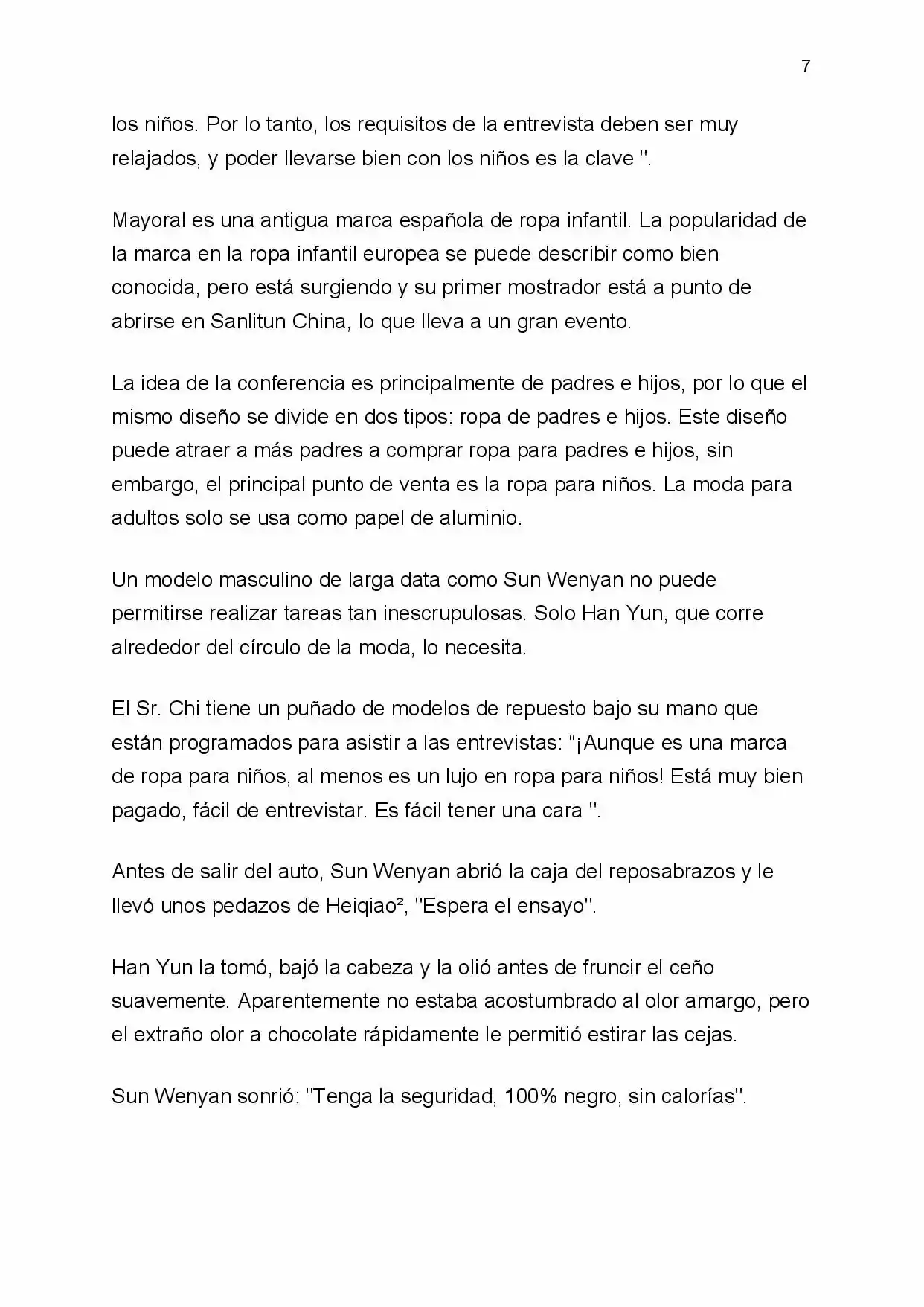 Spoiled (Novela) capítulo 3, página 7