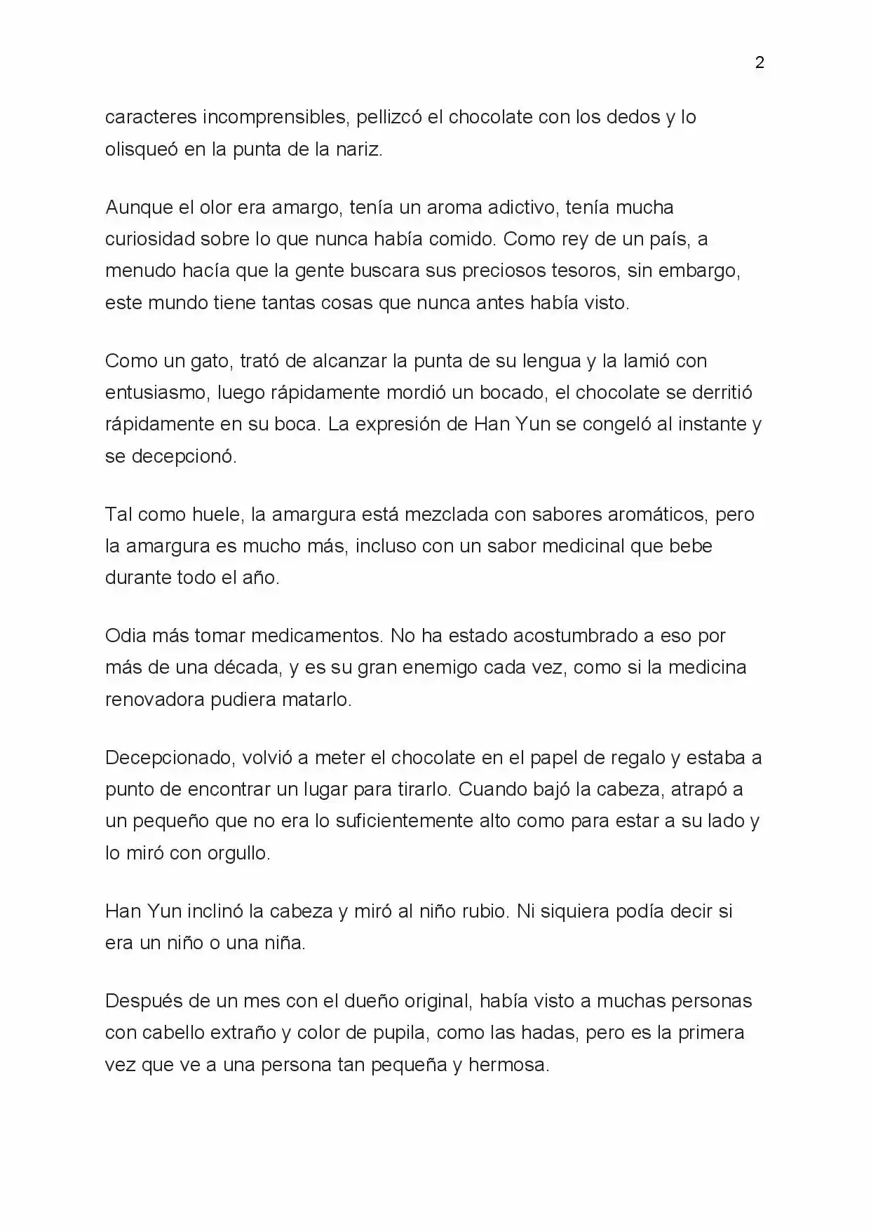 Spoiled (Novela) capítulo 4, página 2