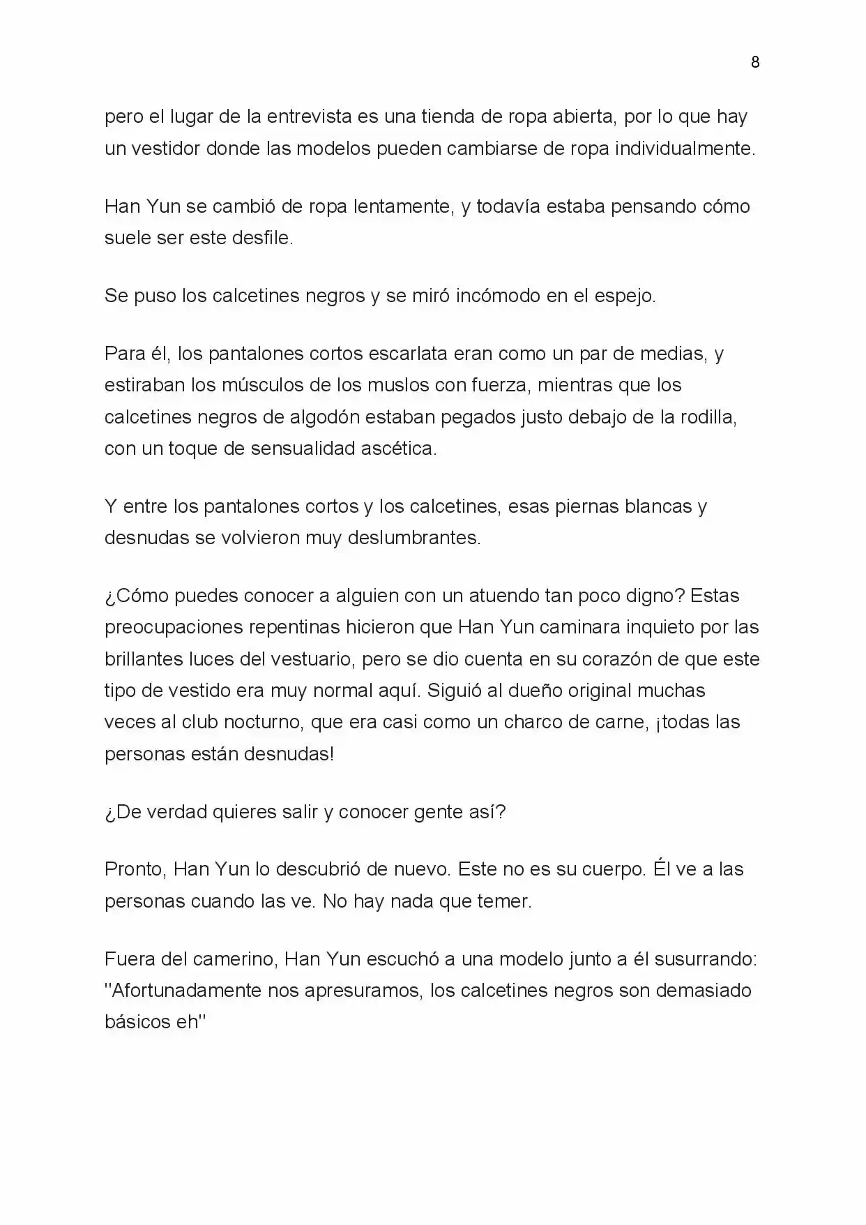Spoiled (Novela) capítulo 4, página 8
