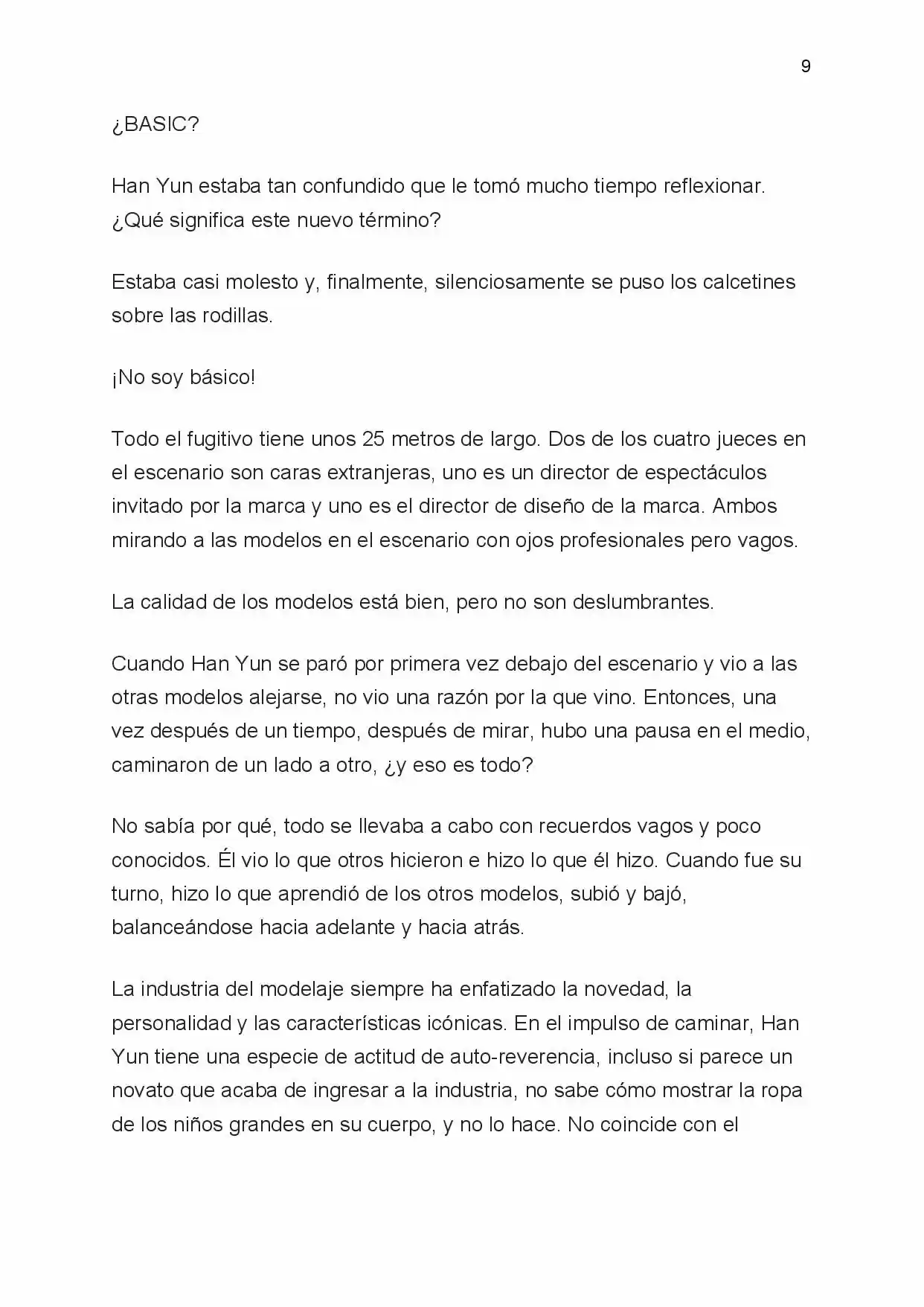 Spoiled (Novela) capítulo 4, página 9