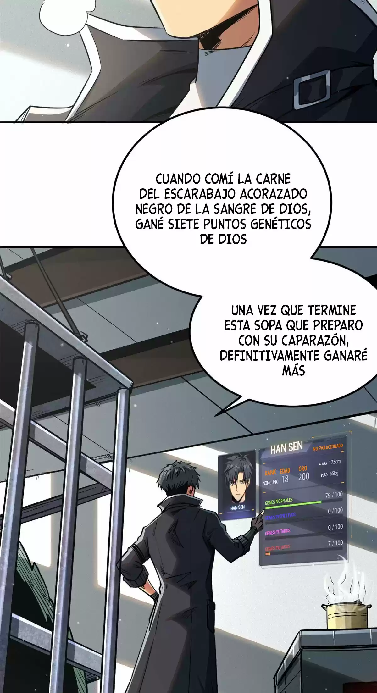 Super Genes De Dios capítulo 2, página 5