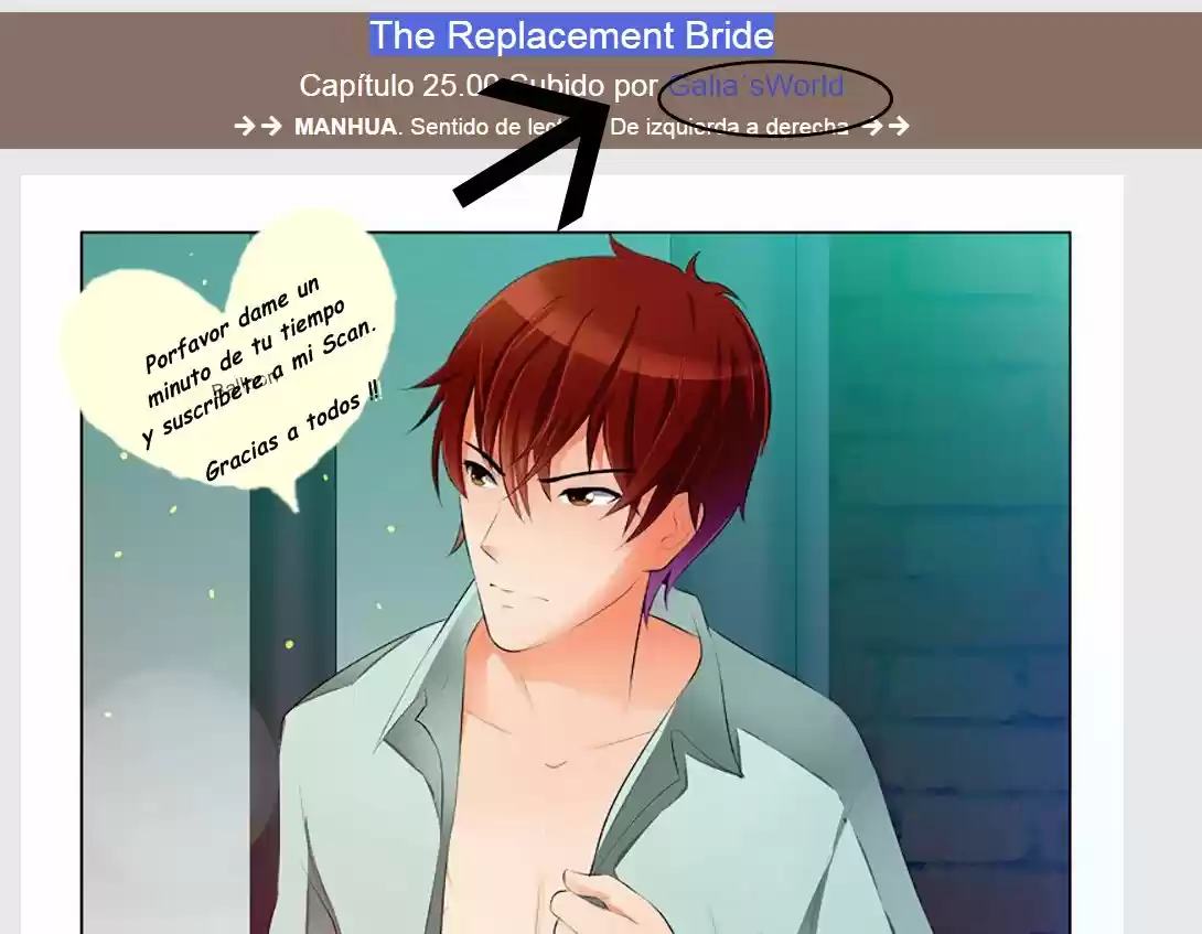 The Replacement Bride capítulo 45, página 10