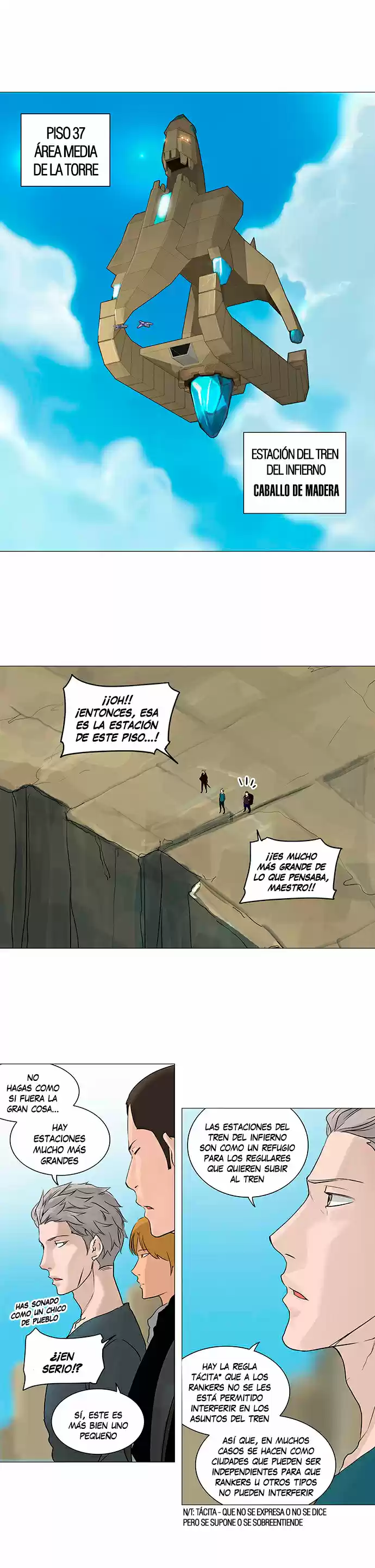 Torre De Dios capítulo 240, página 2