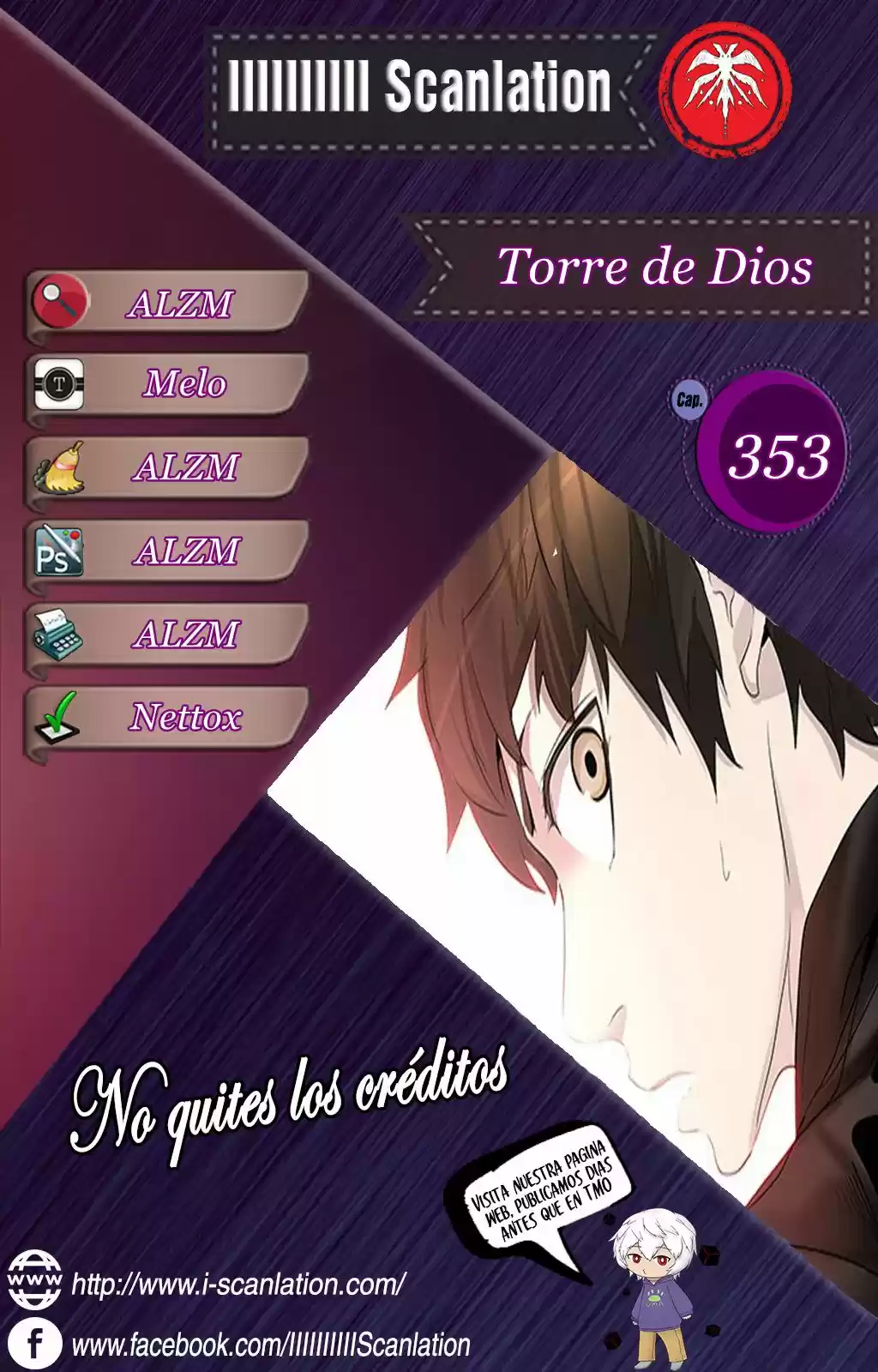 Torre De Dios capítulo 352, página 2