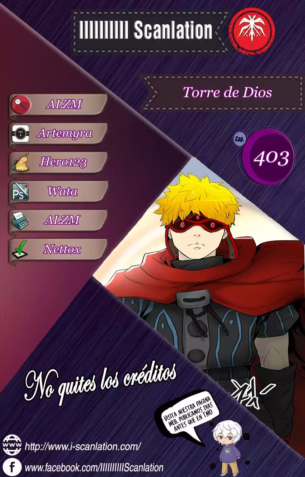 Torre De Dios capítulo 403, página 2