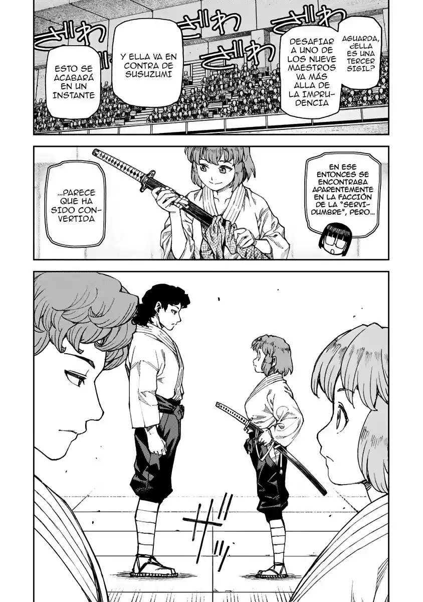 Tsugumomo capítulo 101, página 28