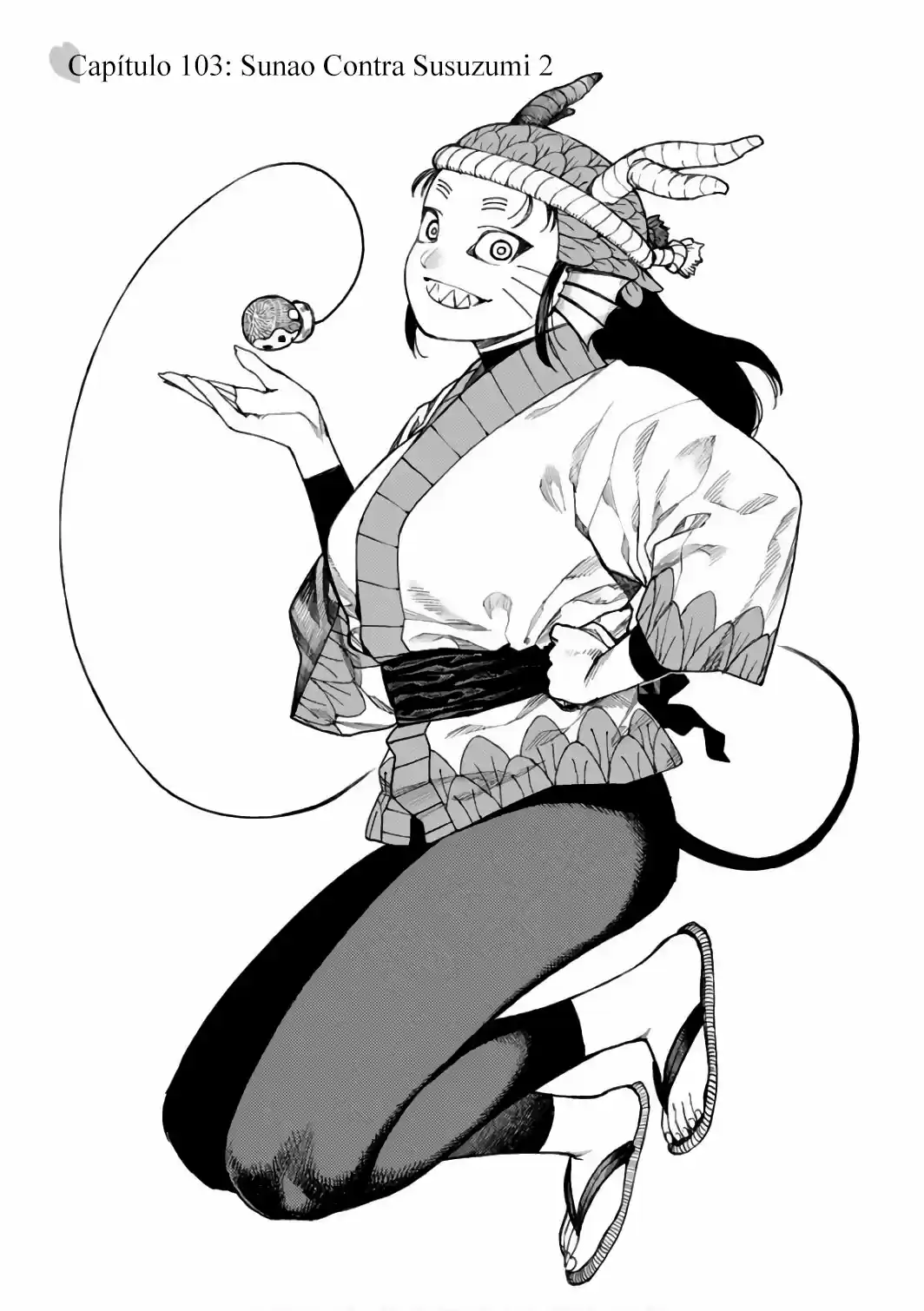 Tsugumomo capítulo 103, página 9