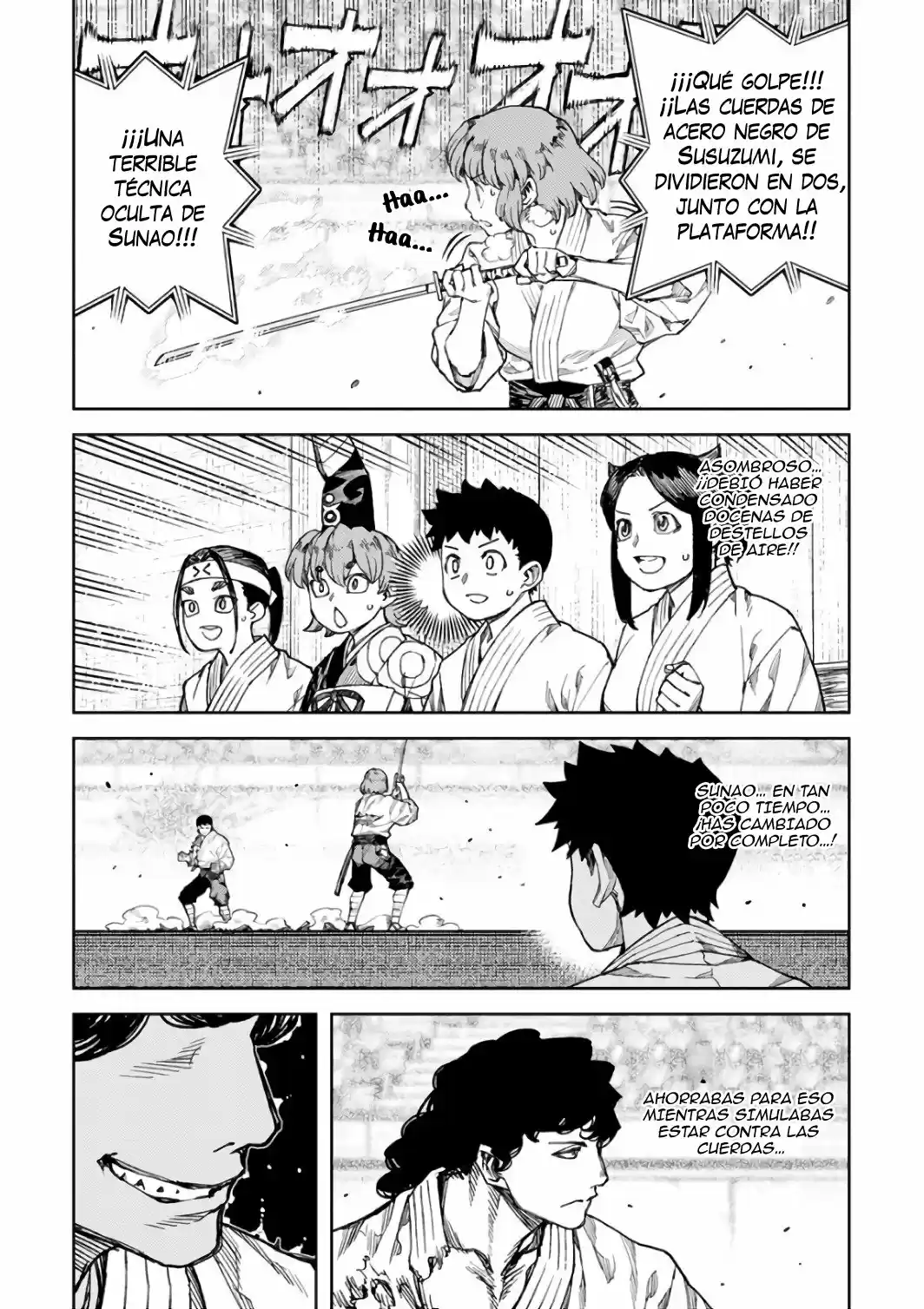 Tsugumomo capítulo 103, página 25