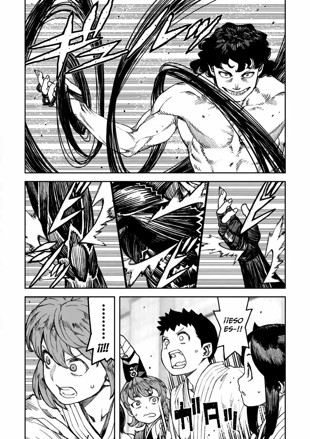 Tsugumomo capítulo 103, página 28
