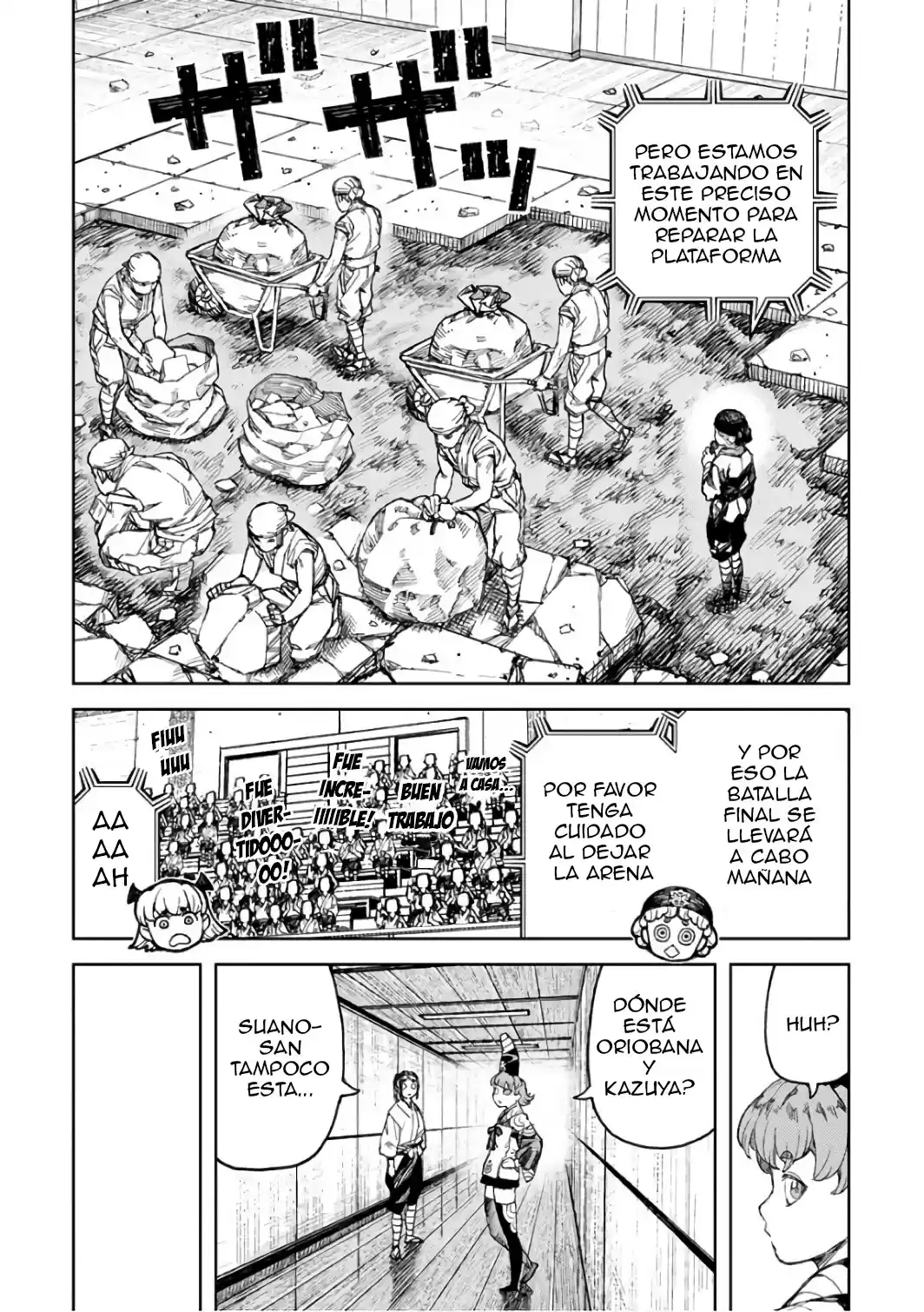 Tsugumomo capítulo 105, página 9