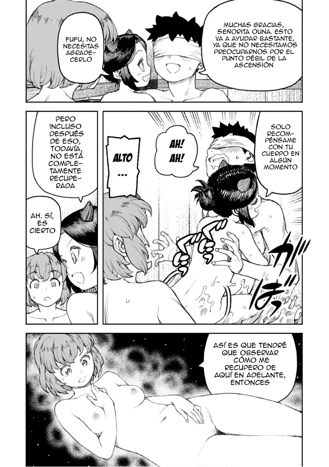 Tsugumomo capítulo 105, página 33