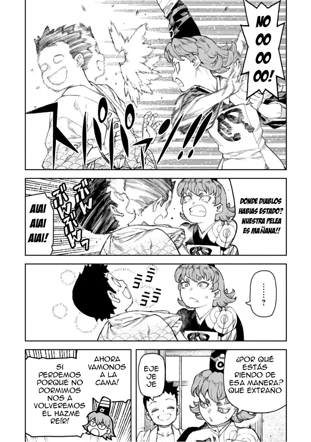 Tsugumomo capítulo 106, página 10
