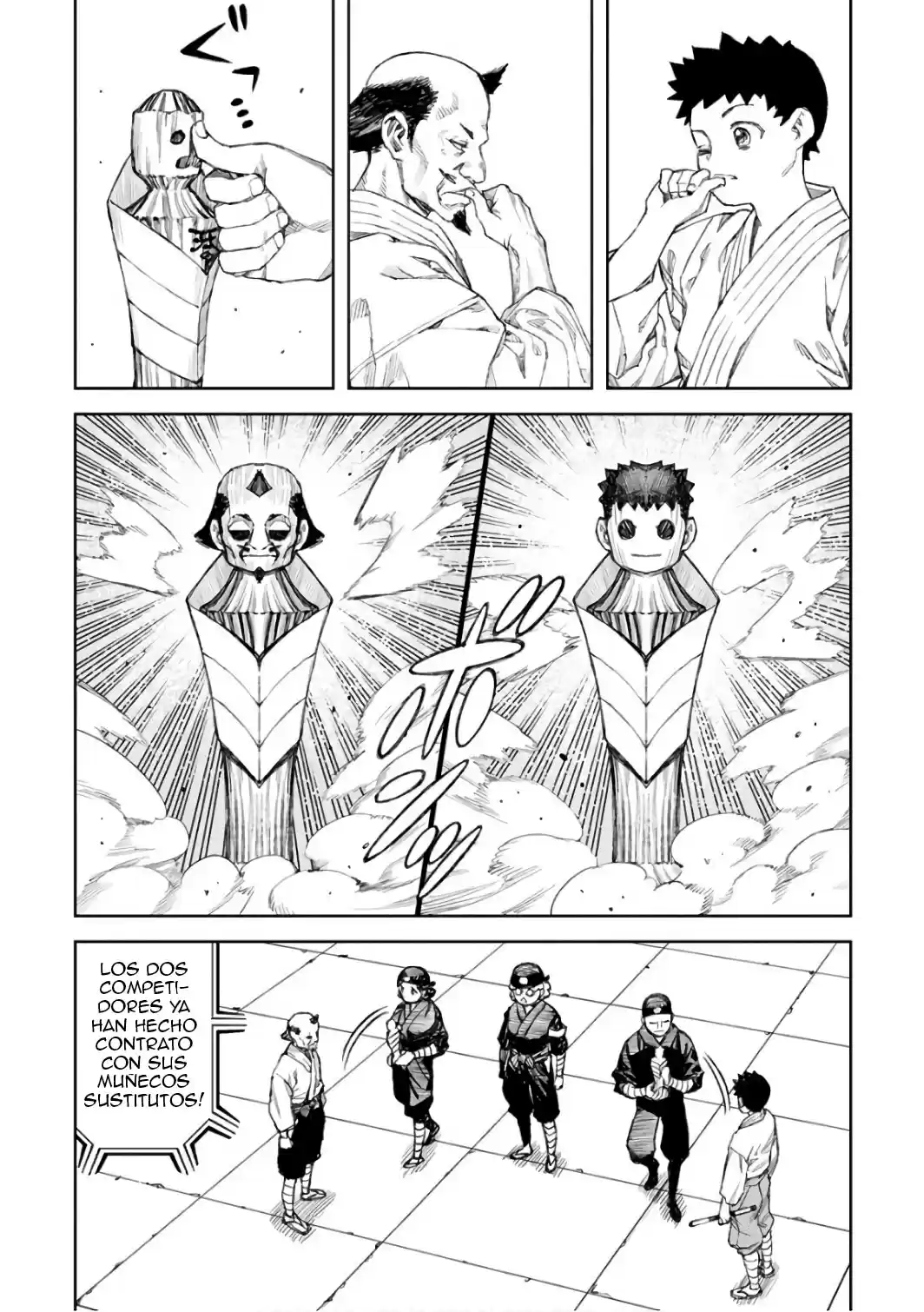 Tsugumomo capítulo 106, página 21