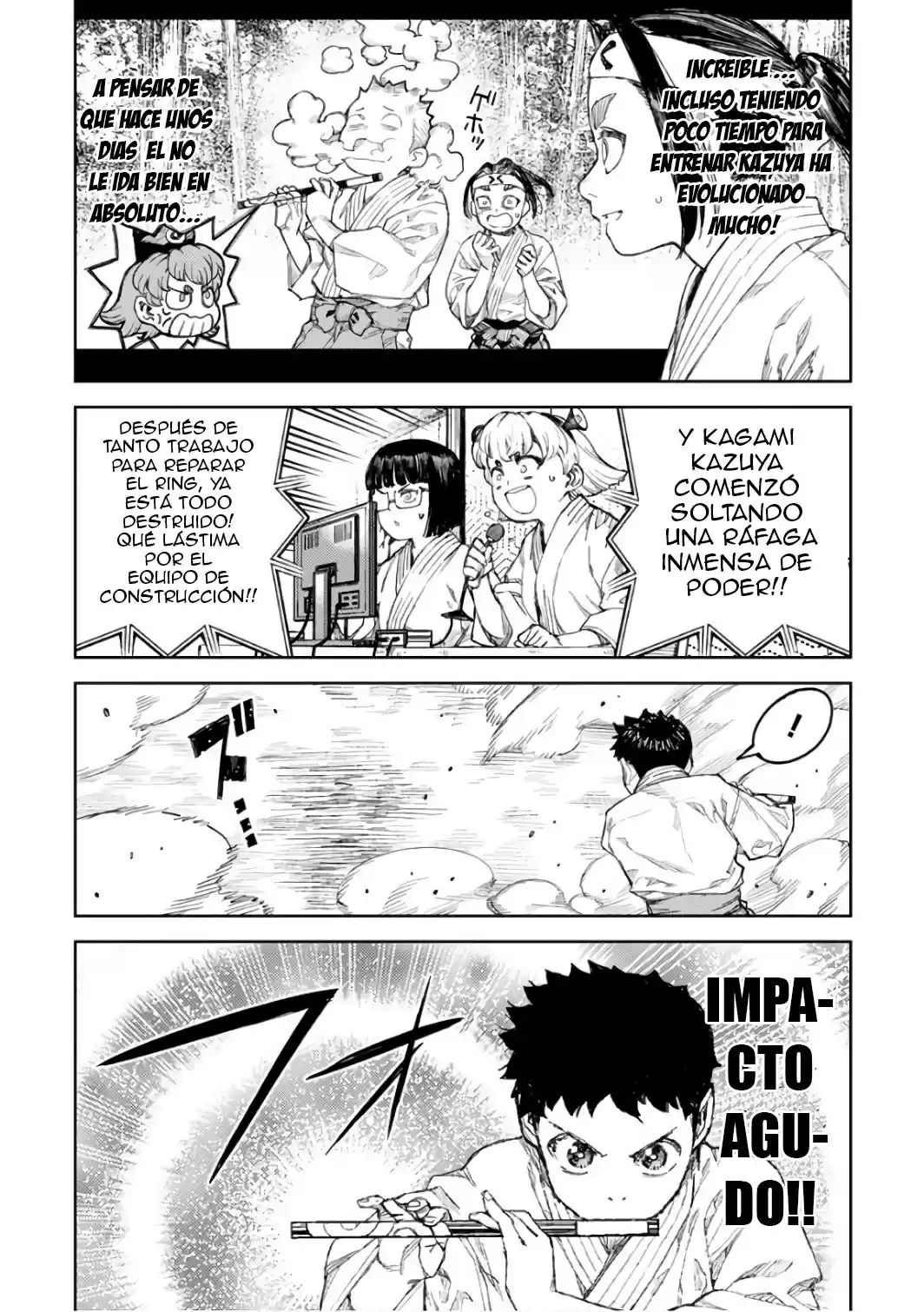 Tsugumomo capítulo 106, página 30