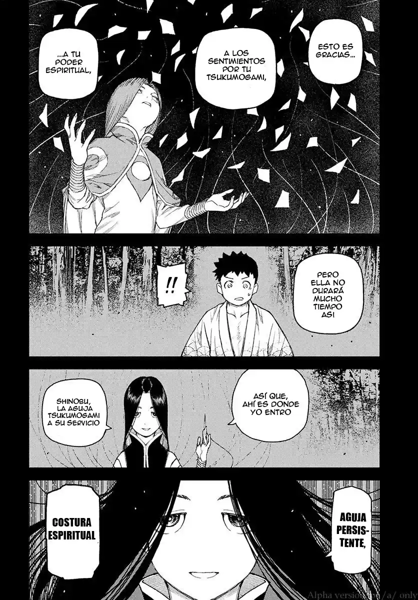 Tsugumomo capítulo 110, página 10