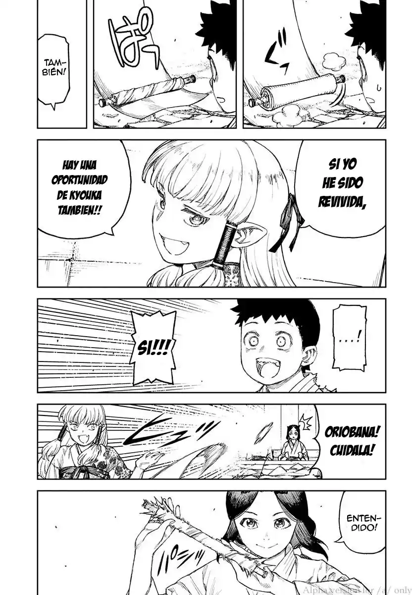 Tsugumomo capítulo 110, página 17