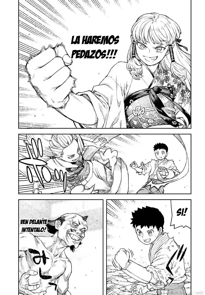 Tsugumomo capítulo 110, página 19