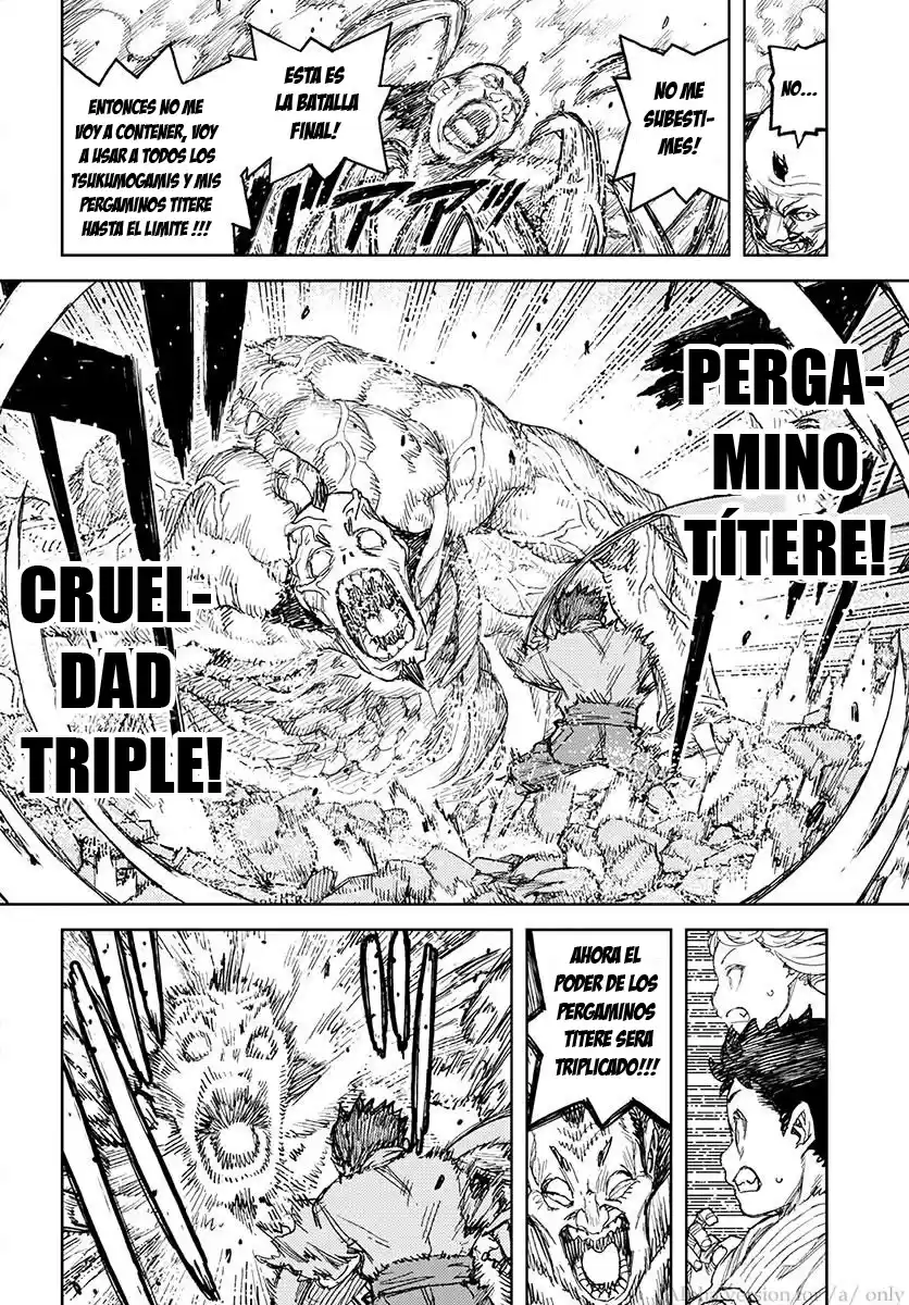 Tsugumomo capítulo 110, página 25