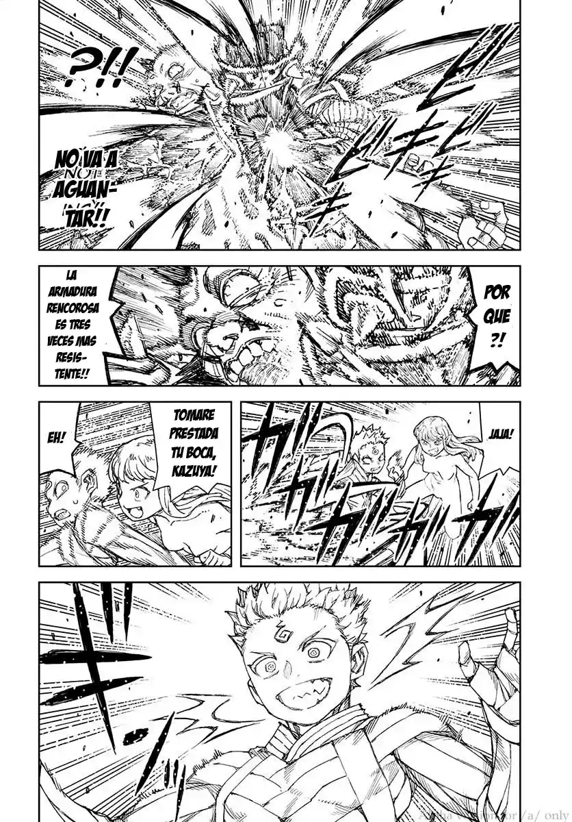 Tsugumomo capítulo 110, página 33