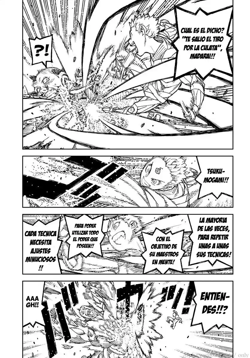 Tsugumomo capítulo 110, página 34
