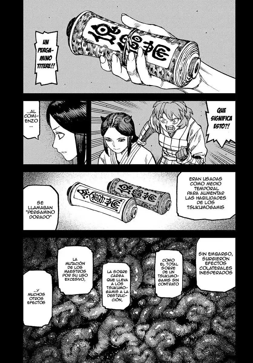 Tsugumomo capítulo 111, página 21
