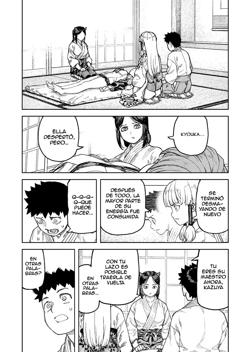 Tsugumomo capítulo 111, página 27