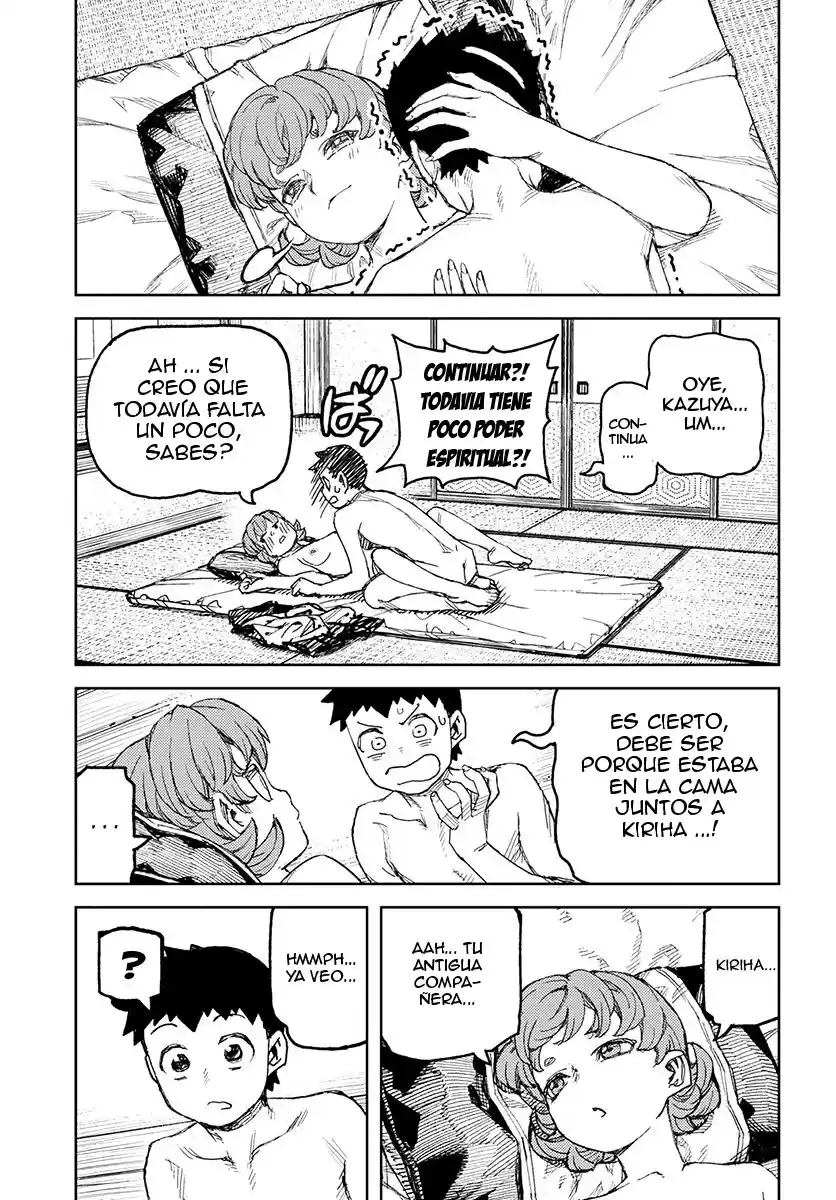 Tsugumomo capítulo 111, página 33