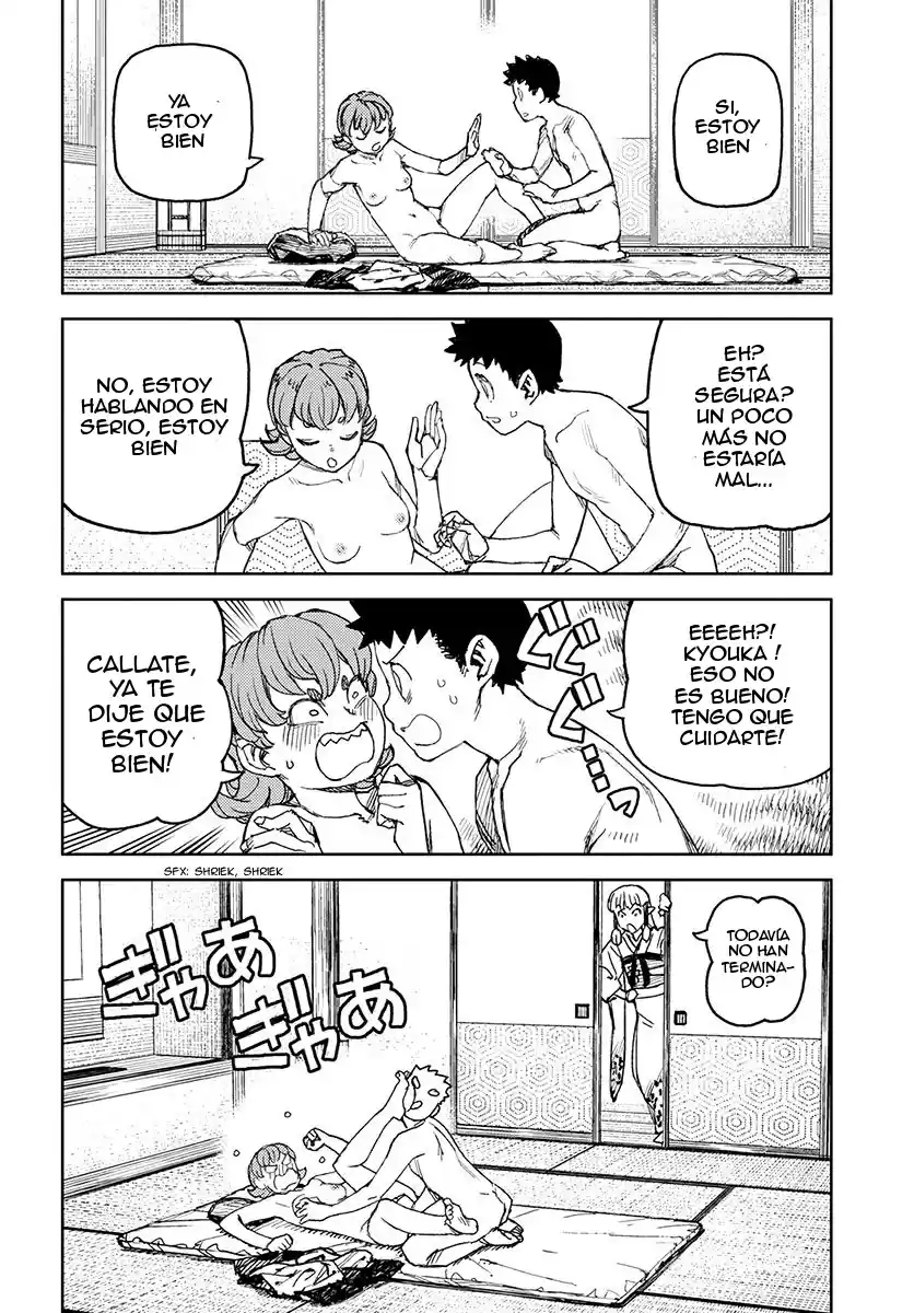 Tsugumomo capítulo 111, página 34