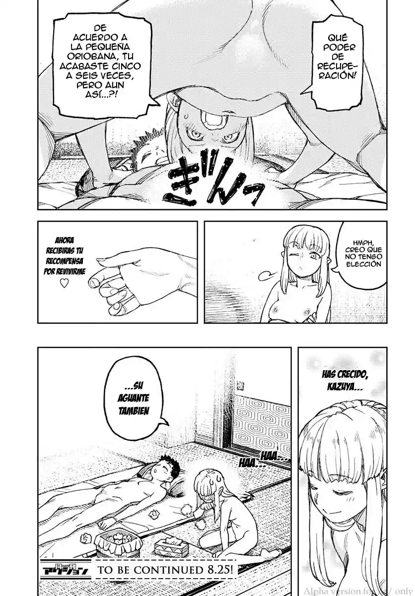 Tsugumomo capítulo 112, página 19