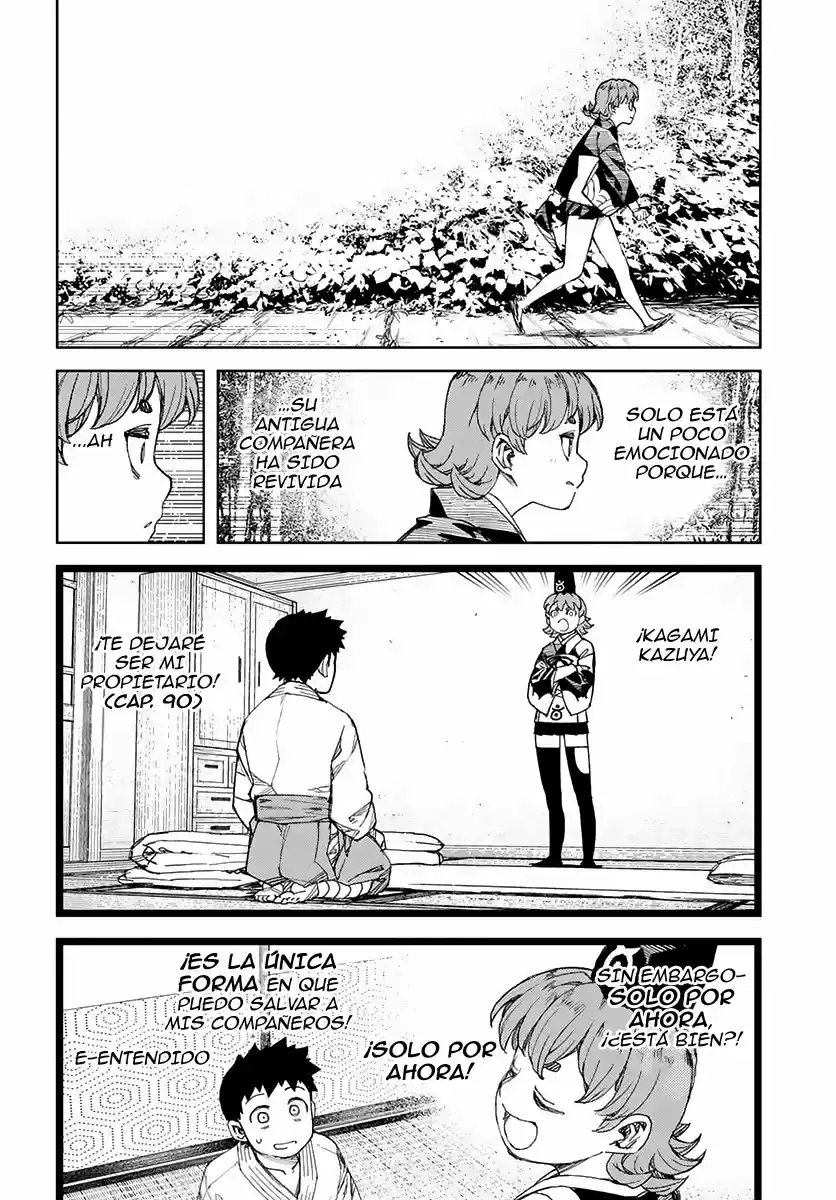 Tsugumomo capítulo 113, página 8