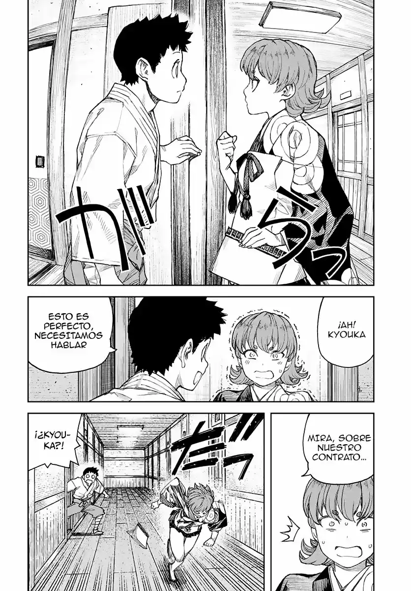 Tsugumomo capítulo 113, página 12