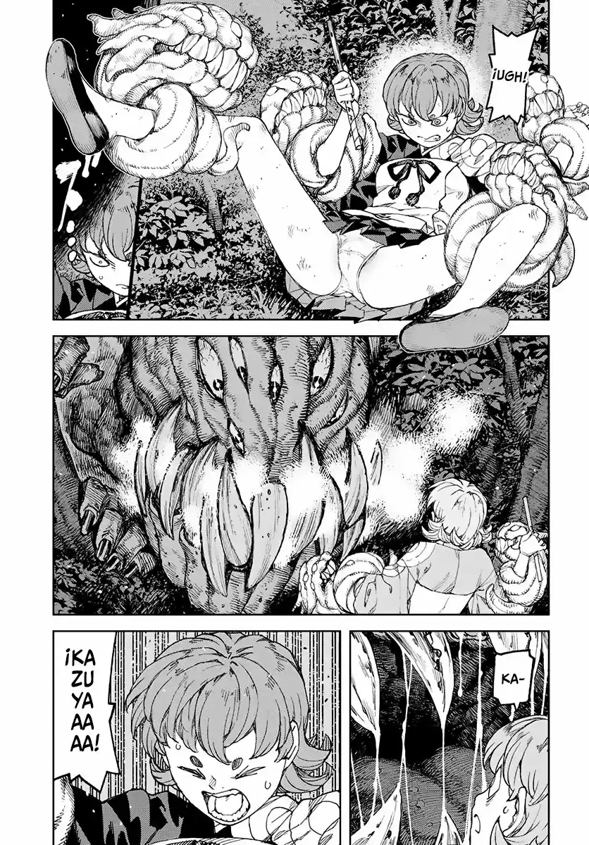 Tsugumomo capítulo 113, página 19