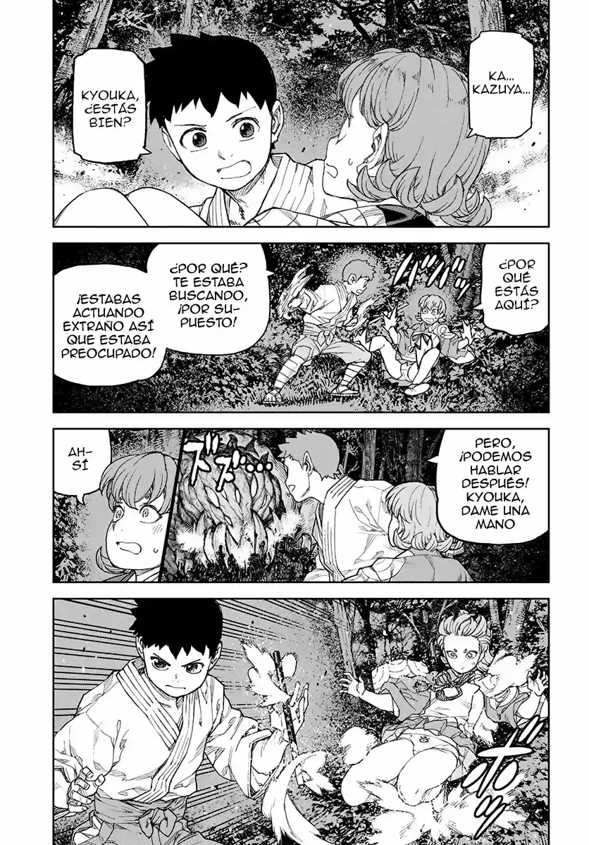 Tsugumomo capítulo 113, página 21