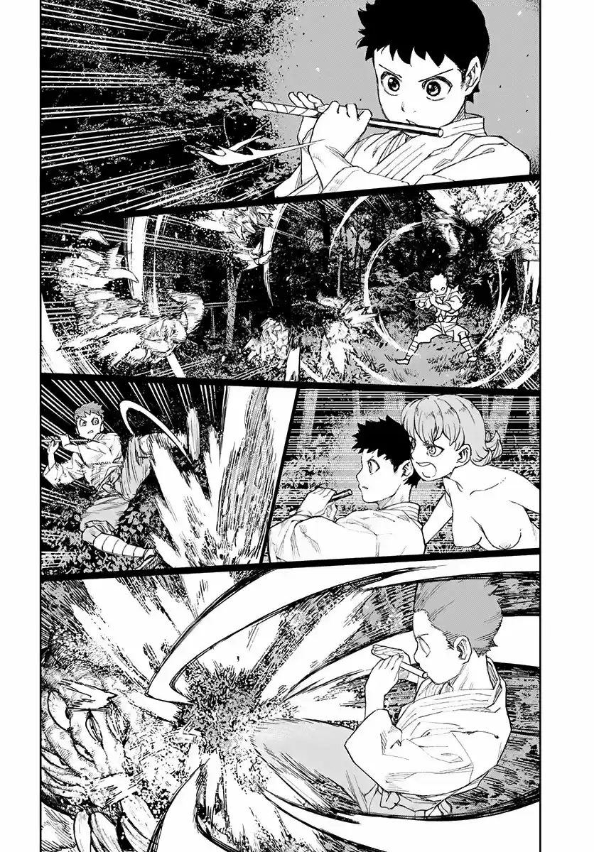 Tsugumomo capítulo 113, página 22