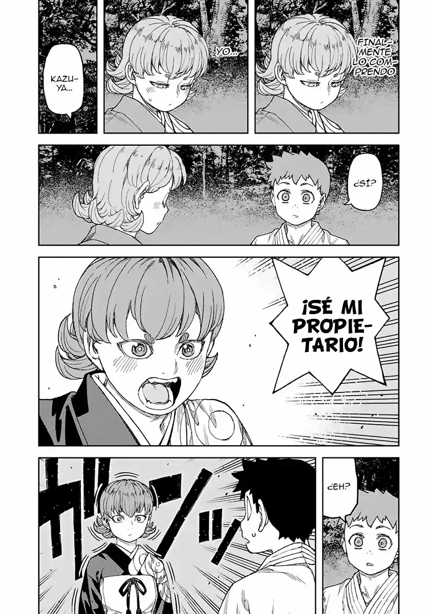 Tsugumomo capítulo 113, página 25
