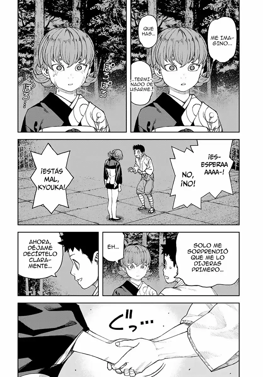 Tsugumomo capítulo 113, página 26