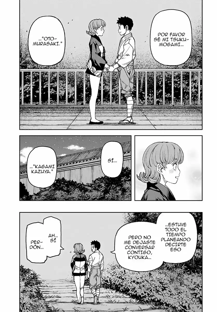 Tsugumomo capítulo 113, página 27