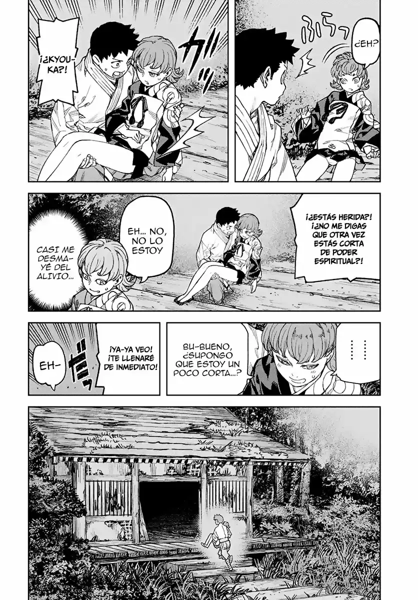 Tsugumomo capítulo 113, página 28