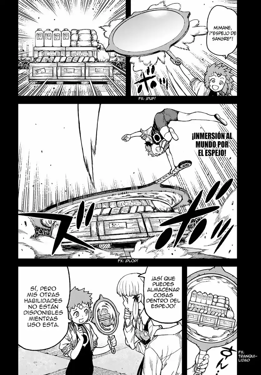 Tsugumomo capítulo 115, página 21