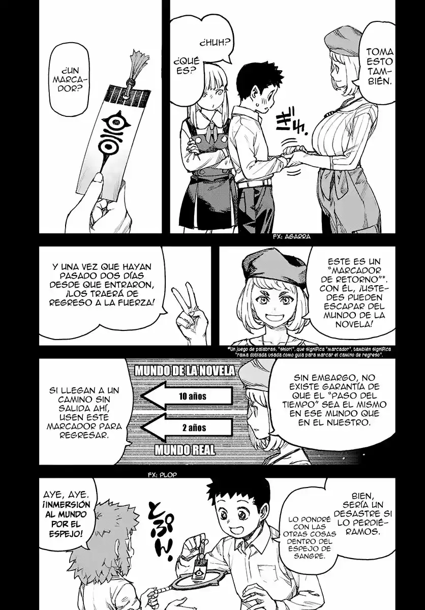 Tsugumomo capítulo 115, página 22
