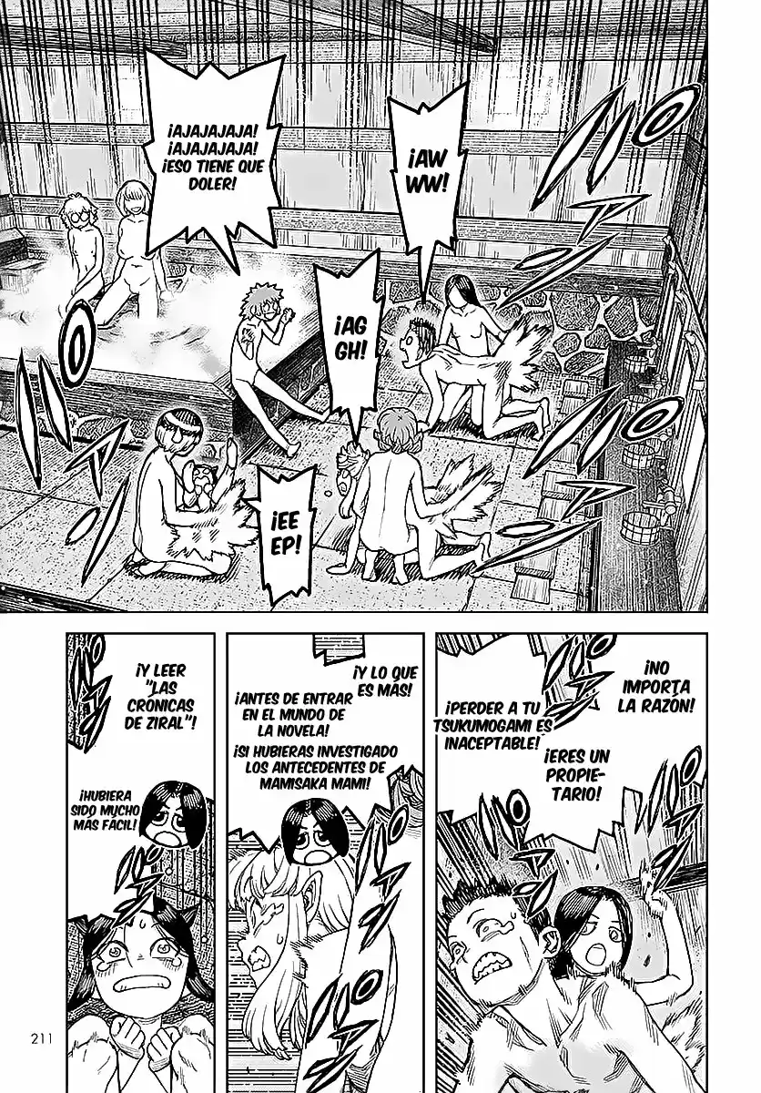 Tsugumomo capítulo 127, página 32