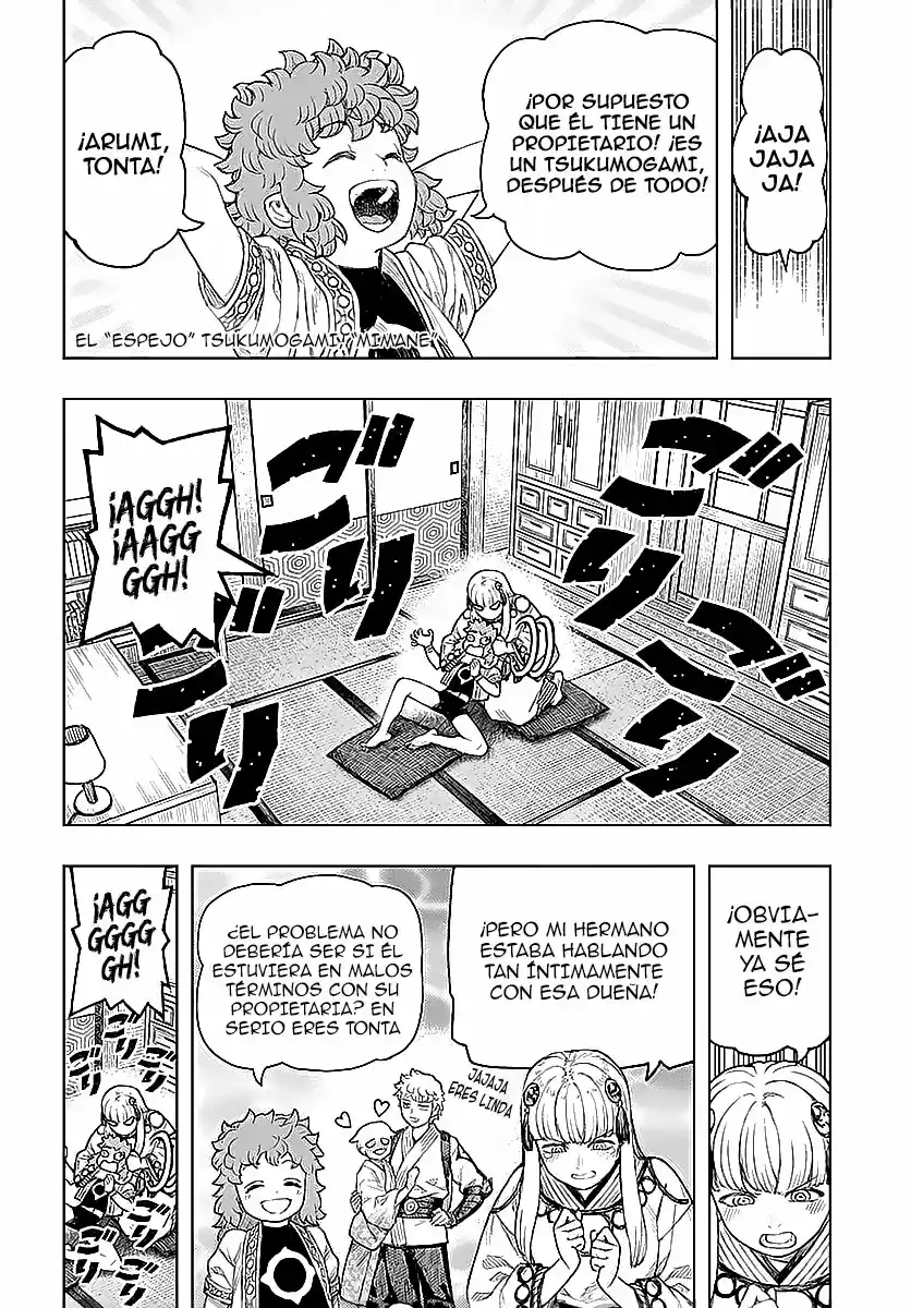 Tsugumomo capítulo 129, página 21