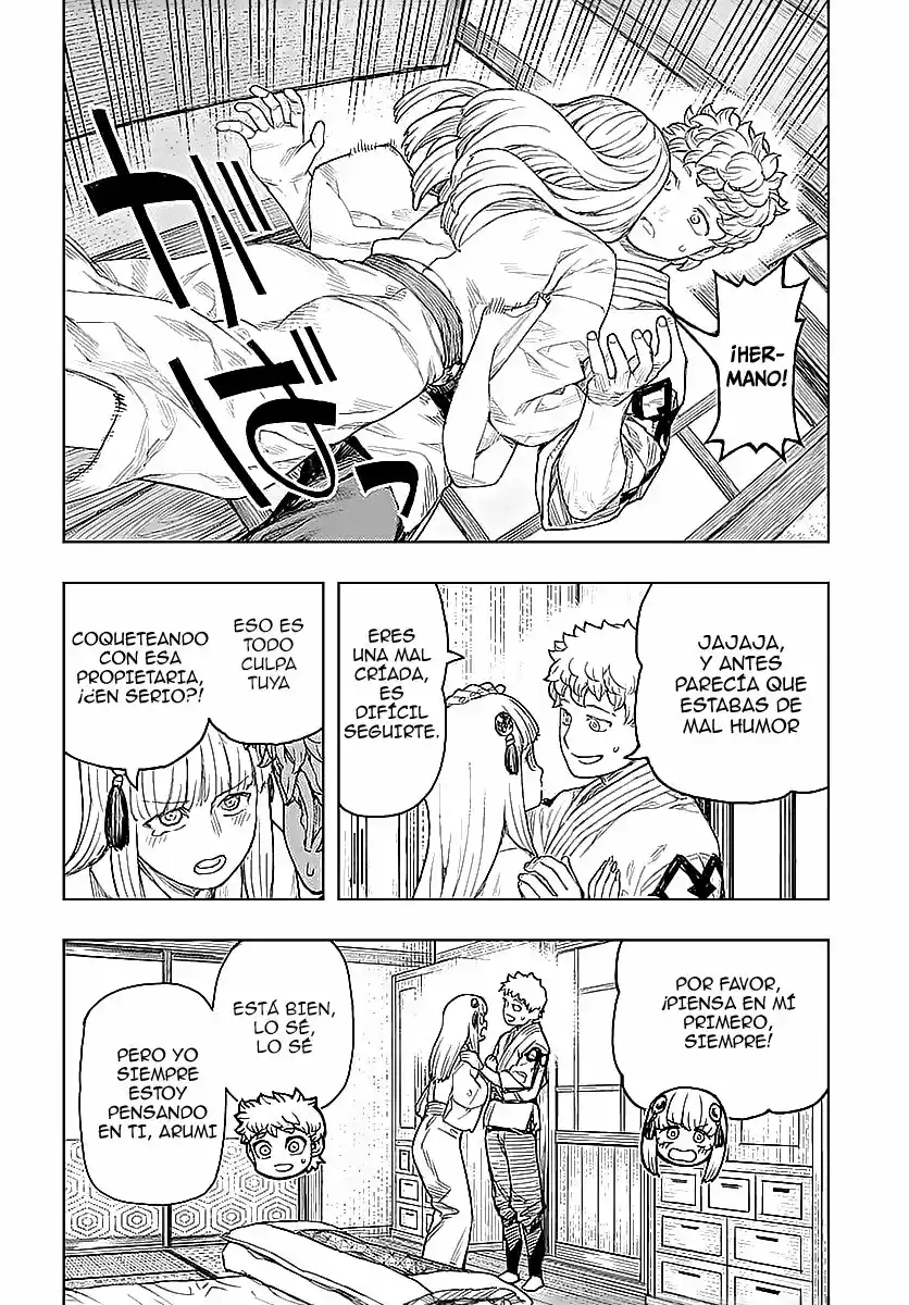 Tsugumomo capítulo 129, página 23