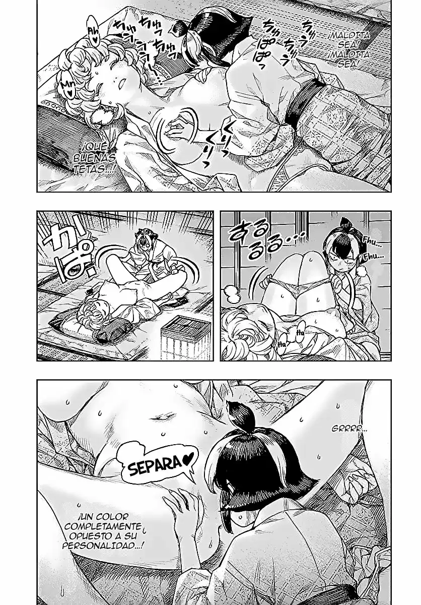 Tsugumomo capítulo 130, página 33