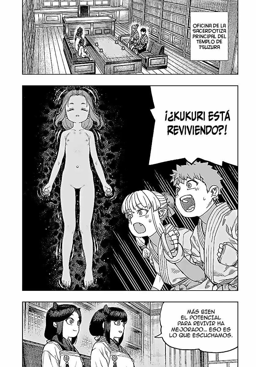 Tsugumomo capítulo 133, página 14