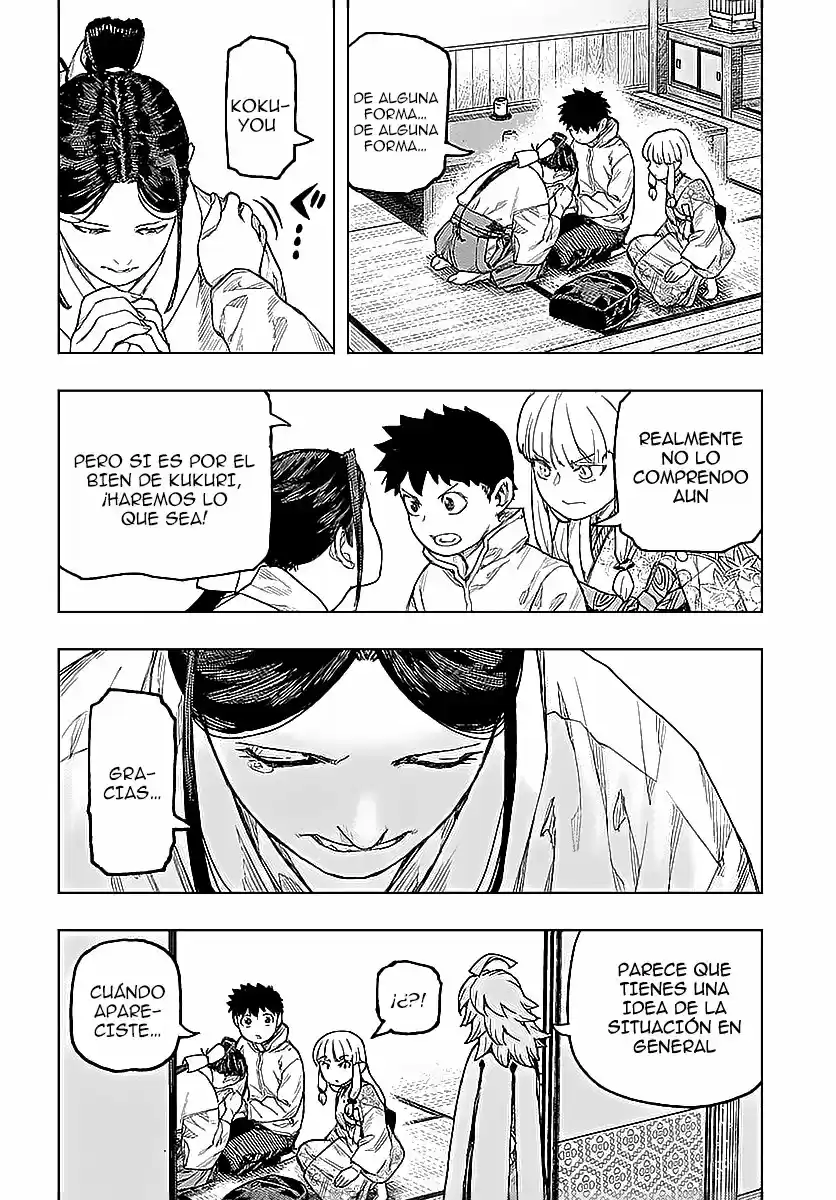 Tsugumomo capítulo 133, página 21