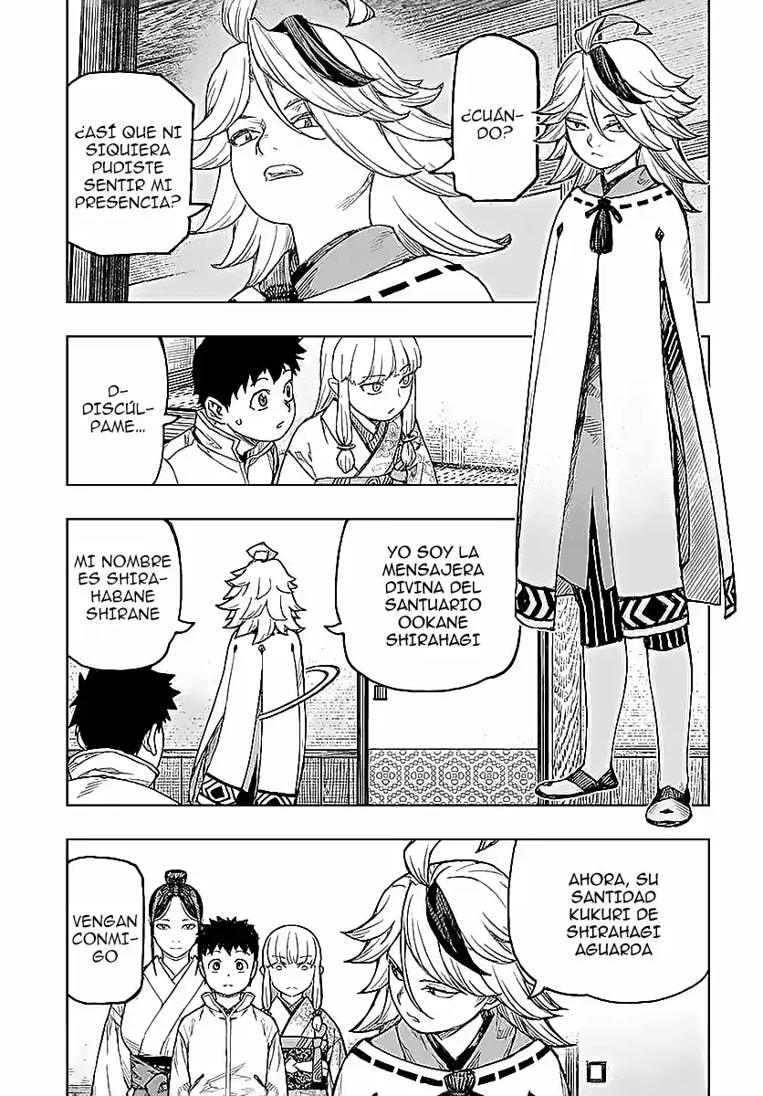 Tsugumomo capítulo 133, página 22