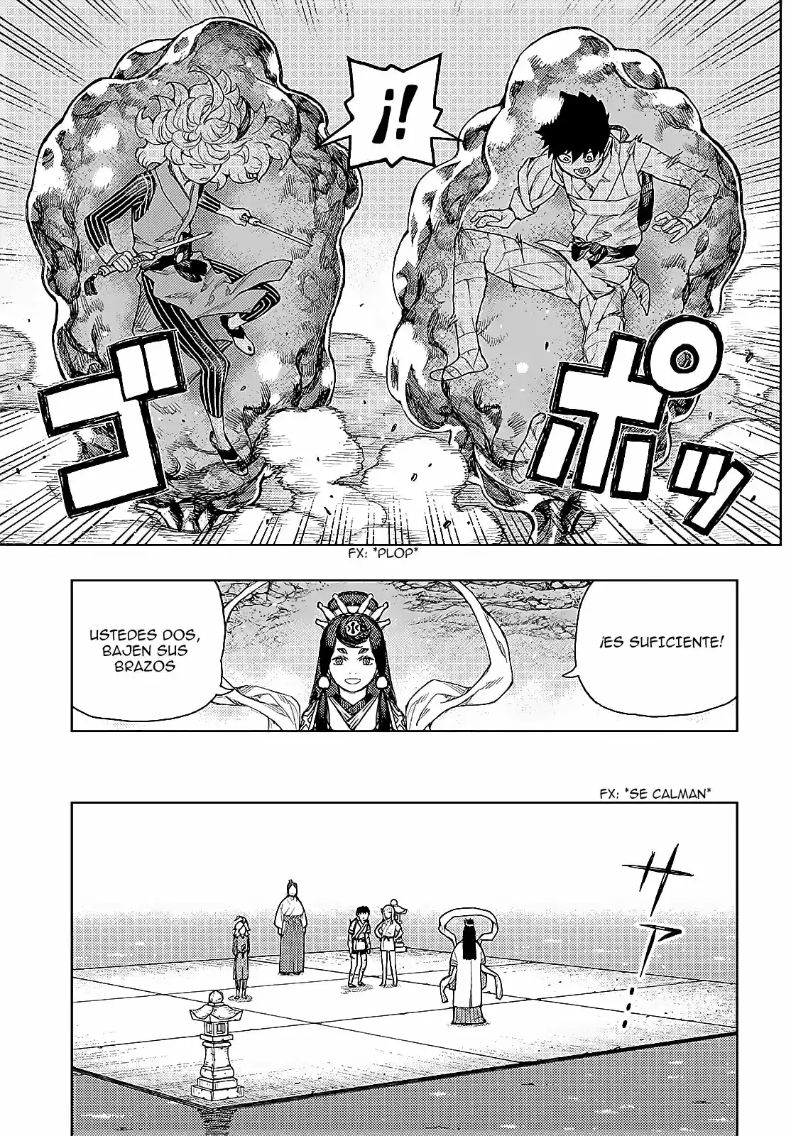 Tsugumomo capítulo 135, página 14