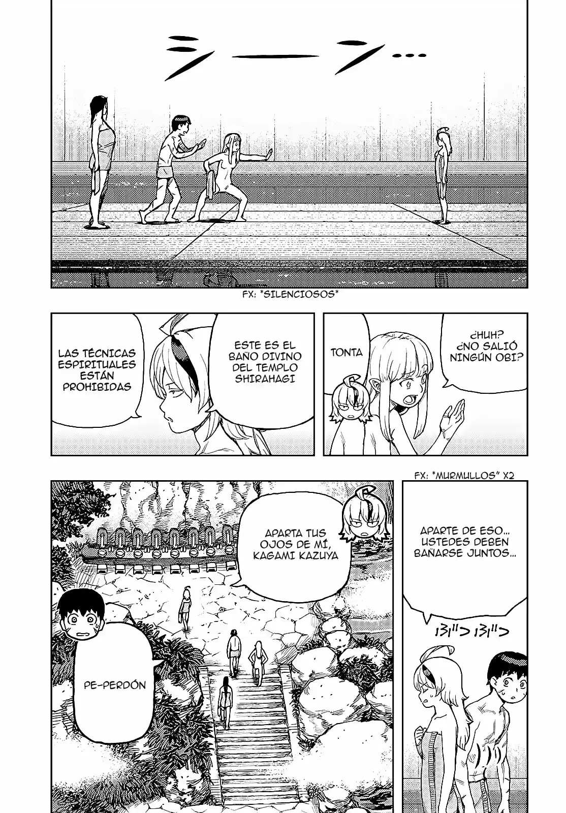 Tsugumomo capítulo 135, página 21